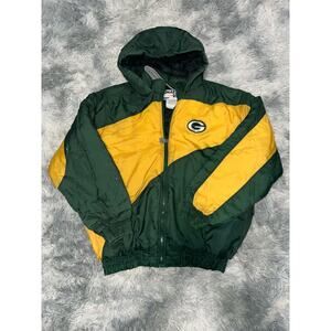 Vintage packers full zip hooded jacket youth XL